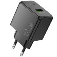 Сетевое зарядное устройство Hoco CS17A Wish QC3.0 22.5W (1USB-A) - Black