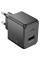 Мережевий зарядний пристрій Hoco CS17A Wish QC3.0 22.5W (1USB-A) - Black - фото