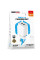 Мережевий зарядний пристрій Borofone BAS81A Star 10.5W (2USB-A) + кабель USB to MicroUSB - White - фото
