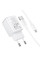 Мережевий зарядний пристрій Borofone BAS81A Star 10.5W (2USB-A) + кабель USB to MicroUSB - White - фото