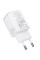 Мережевий зарядний пристрій Borofone BAS83A Star PD20W+QC3.0 (1USB-A/1C) - White - фото