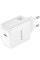 Мережевий зарядний пристрій Borofone BN33 Fuente PD40W (1USB-C) - White - фото