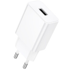 Мережевий зарядний пристрій Borofone BA110A Lemi 7.5W (1USB-A) - White