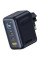 Мережевий зарядний пристрій Baseus PicoGo AE21 Fast Charger 100W (1USB-A/2C) + кабель Type-C to Type-C (E0121B) - Cosmic Black - фото