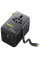 Мережевий універсальний перехідник Baseus AG11 45W with retractable cable (2USB-A/1C/1Socket) (E0307F) - Cosmic Black - фото