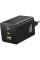 Сетевое зарядное устройство Baseus EnerFill FE11 Fast Charger PD100W+QC3.0 (1USB-A/2C) (P101821) - Cosmic Black - фото