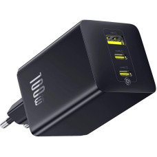 Мережевий зарядний пристрій Baseus EnerFill FE11 Fast Charger PD100W+QC3.0 (1USB-A/2C) (P101821) - Cosmic Black