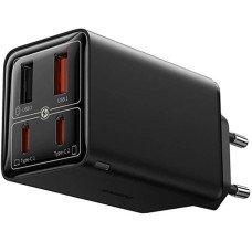 Мережевий зарядний пристрій Baseus GaN6 Pro Fast Charger 100W (2USB-A/2C) (P101627) - Cluster Black