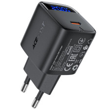 Сетевое зарядное устройство Acefast A113 PD20W GaN (1USB-C) - Black