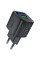 Мережевий зарядний пристрій Acefast A116 PD35W+QC3.0 GaN (1USB-A/1C) - Black - фото