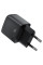 Мережевий зарядний пристрій Acefast A116 PD35W+QC3.0 GaN (1USB-A/1C) - Black - фото