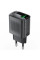 Мережевий зарядний пристрій Acefast A90 QC3.0 18W (1USB-A) - Black - фото