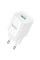 Мережевий зарядний пристрій Hoco C145A Charm QC3.0 18W (1USB-A) - White - фото