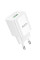 Мережевий зарядний пристрій Hoco C145A Charm QC3.0 18W (1USB-A) - White - фото