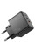 Мережевий зарядний пристрій Hoco CS16A Wish PD20W (1USB-C/1L) - Black - фото
