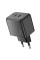 Мережевий зарядний пристрій Hoco CS16A Wish PD20W (1USB-C/1L) - Black - фото