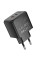 Мережевий зарядний пристрій Hoco CS16A Wish PD20W (1USB-C/1L) - Black - фото