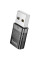 Перехідник Hoco UA36C USB male to Type-C female USB2.0 - Black - фото