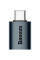 Перехідник Baseus Ingenuity Series Mini Type-C to USB 3.1 (ZJJQ000001) - Blue - фото