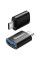 Перехідник Baseus Ingenuity Series Mini Type-C to USB 3.1 (ZJJQ000001) - Black - фото