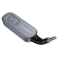 Bluetooth аудио ресивер/трансмиттер Borofone BC51 Clear way (AUX 3.5mm) - Metal gray