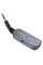 Bluetooth аудіо ресивер/трансмітер Borofone BC51 Clear way (AUX 3.5mm) - Metal gray - фото