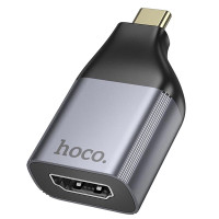Перехідник Hoco UA33 Type-C to HDTV - Metal grey