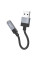Перехідник Hoco UPA32D Clever USB to 3.5mm - Black - фото