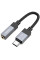 Перехідник Hoco UPA32C Type-C to 3.5mm - Black - фото