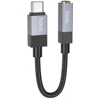 Переходник Hoco UPA32C Type-C to 3.5mm - Black
