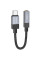 Перехідник Hoco UPA32C Type-C to 3.5mm - Black - фото
