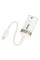 Перехідник Hoco UA41A Crystal Lightning to RJ45 100 Mbs (0.15m) - Apricot - фото