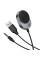 Bluetooth аудіо ресивер Hoco E150 Path (AUX 3.5mm+USB-A) - Metal gray - фото