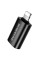 Переходник Borofone BV26 Lightning Male to USB Female USB2.0 - Black - фото