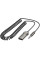 Bluetooth аудіо ресивер Borofone BC56 Peaceful (AUX 3.5mm+USB-A) - Metal gray - фото