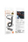 Bluetooth аудіо ресивер Borofone BC56 Peaceful (AUX 3.5mm+USB-A) - Metal gray - фото