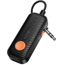 Bluetooth аудіо ресивер/трансмітер Borofone BC62 Walker (AUX 3.5mm) - Black star