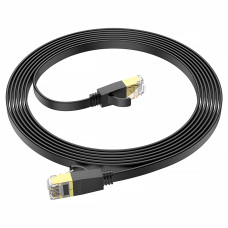 Кабель (патч-корд) Hoco US07 General Category 6 Gigabit (3m) - Black