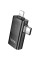 Перехідник Hoco UA36E Combo 2-in-1 (Type-C/Lightning to USB2.0) - Black - фото