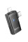 Перехідник Hoco UA36E Combo 2-in-1 (Type-C/Lightning to USB2.0) - Black - фото