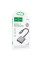Перехідник Hoco UPA34 Type-C to Type-C + 3.5mm - Metal gray - фото