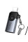 Перехідник Hoco UA46A Lightning Male to Type-C Female - Metal gray - фото