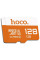 Карта пам'яті Hoco microSDXC Class 10 - 128GB (без адаптера) - Orange - фото