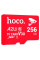 Карта пам'яті Hoco microSDHC Class 10 - 256GB (без адаптера) - Red - фото