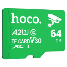 Карта пам'яті Hoco microSDXC Class 10 - 64GB (без адаптера) - Green