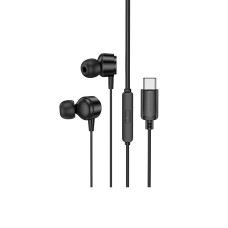 Навушники Borofone BM94 Sonar universal (Type-C/1.2m) - Black