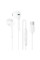 Навушники Borofone BM100 Fuente universal with microphone (Type-C/1.2m) - White - фото