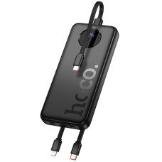 Портативное ЗУ Power Bank Hoco J132 Sabio 22.5W+PD20W with 3 cables 10000 mAh - Black