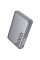 Портативное ЗУ Power Bank Hoco Q36A Sunlight magnetic suction+holder PD20W с Беспроводное зарядное устройство 10000 mAh - Metal grey - фото