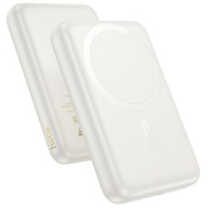 Портативное ЗУ Power Bank Hoco J141 Grace PD20W с Беспроводное зарядное устройство 10000 mAh - Milky White
